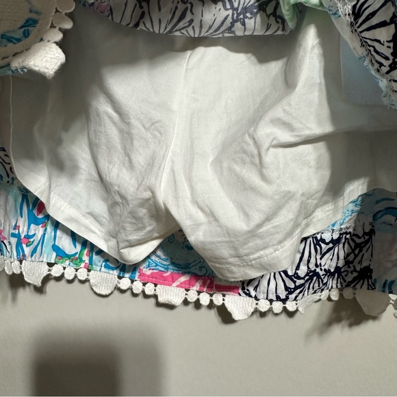 NWOT Lily Pulitzer Marigold Skort Sealife/Ocean themed Size 0 Multicolor - Picture 9 of 10